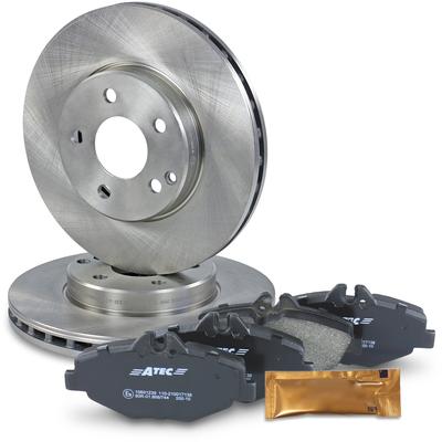 Bestprice Bremsscheiben+Beläge Vorderachse [Hersteller-Nr. 10601240] für Mercedes-Benz