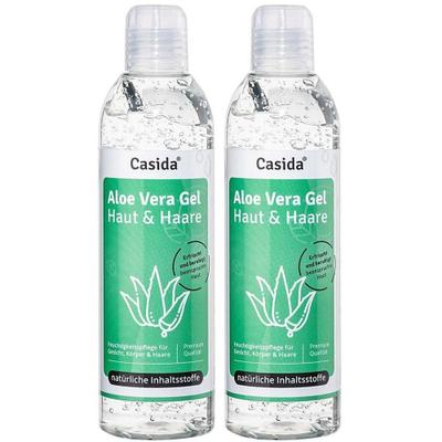 Aloe Vera GEL 99% Pur Haut & Haare 2x 2x200 ml Gel