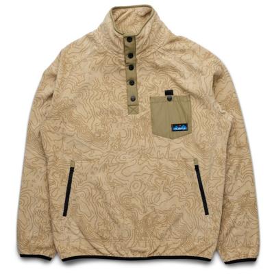 KAVU - Teannaway - Fleecepullover Gr L beige