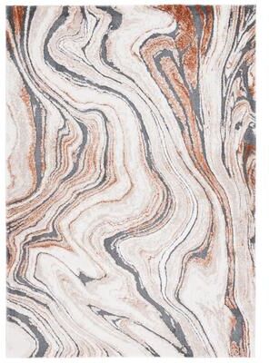 SAFAVIEH Cyrus Shag Burgunde Modern Abstract Rug