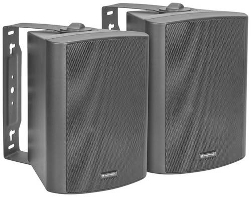 Omnitronic ALP-5A black Aktives PA-Lautsprecher-Set 30W 2St.