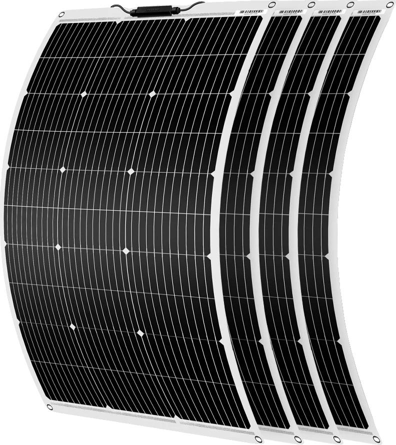 Solarpanel, monokristallin, flexibles Design, 400W