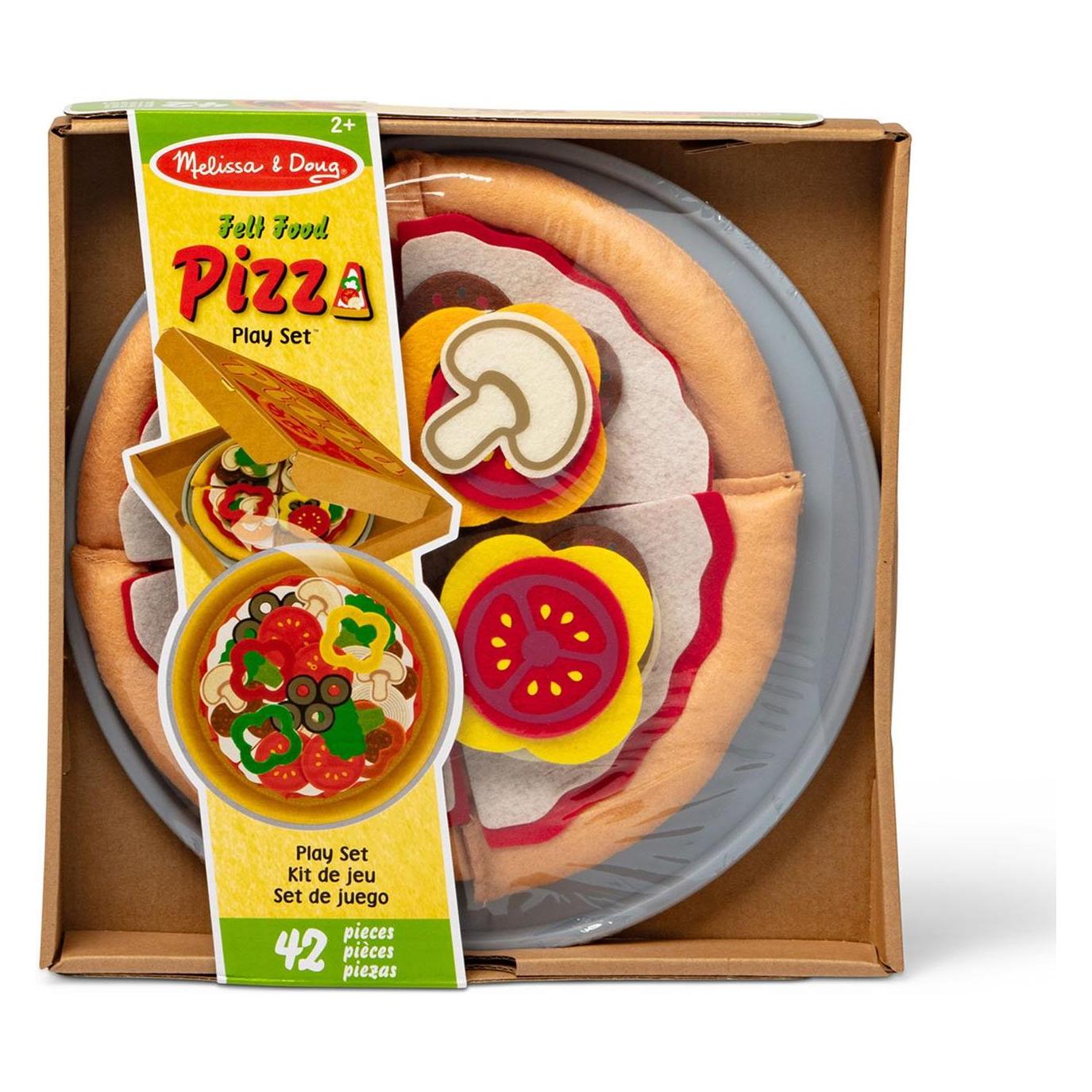 Melissa & Doug - Felt Food Pizza Set (6073542)