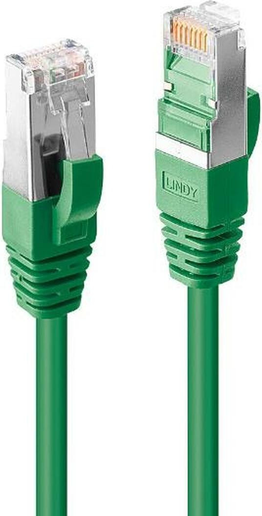 Lindy Patchkabel Cat.6A S/FTP LSZH groen 1,5m