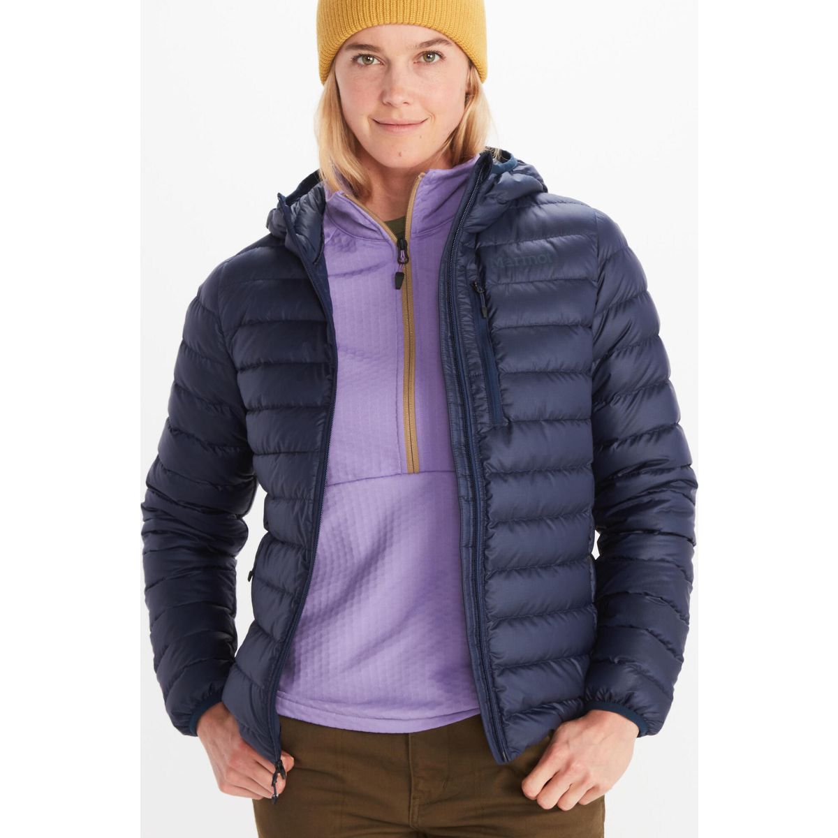 Marmot Wm's Highlander Hoody arctic navy (2975) S M15844-2975-S