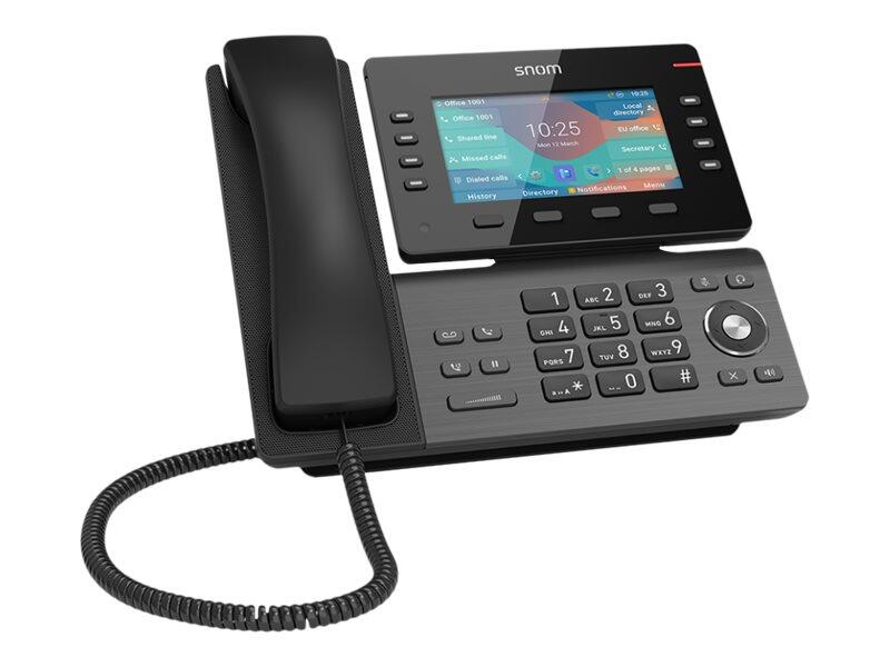 Snom D862 VoIP-Telefon mit Rufnummernanzeige 4535