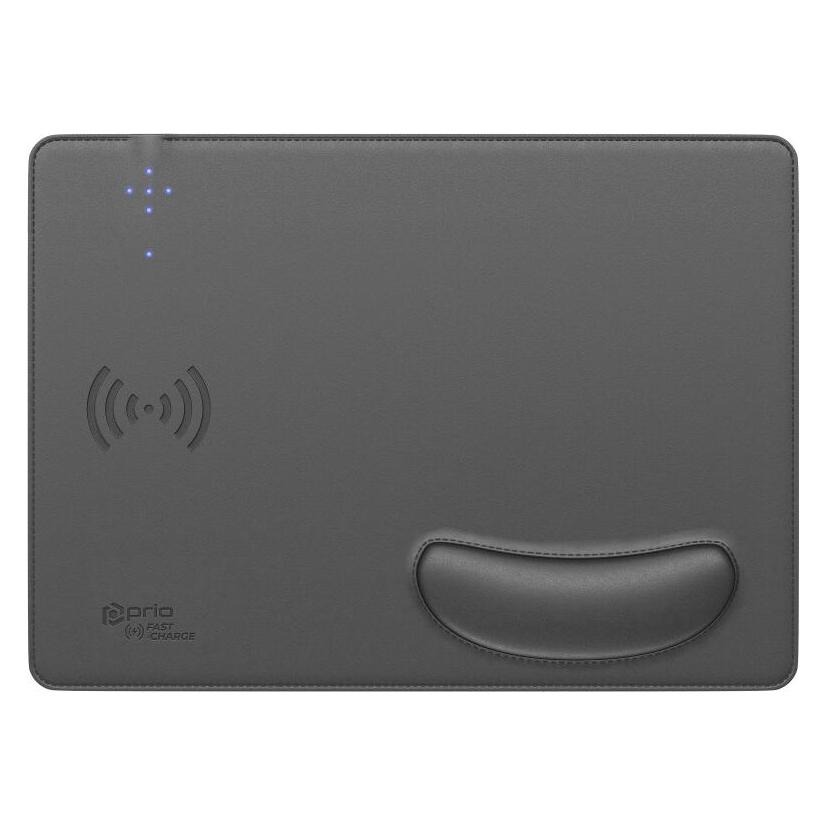 prio Fast Wireless Charging Mouse Pad 15W (USB C) gray (PWC-1702)