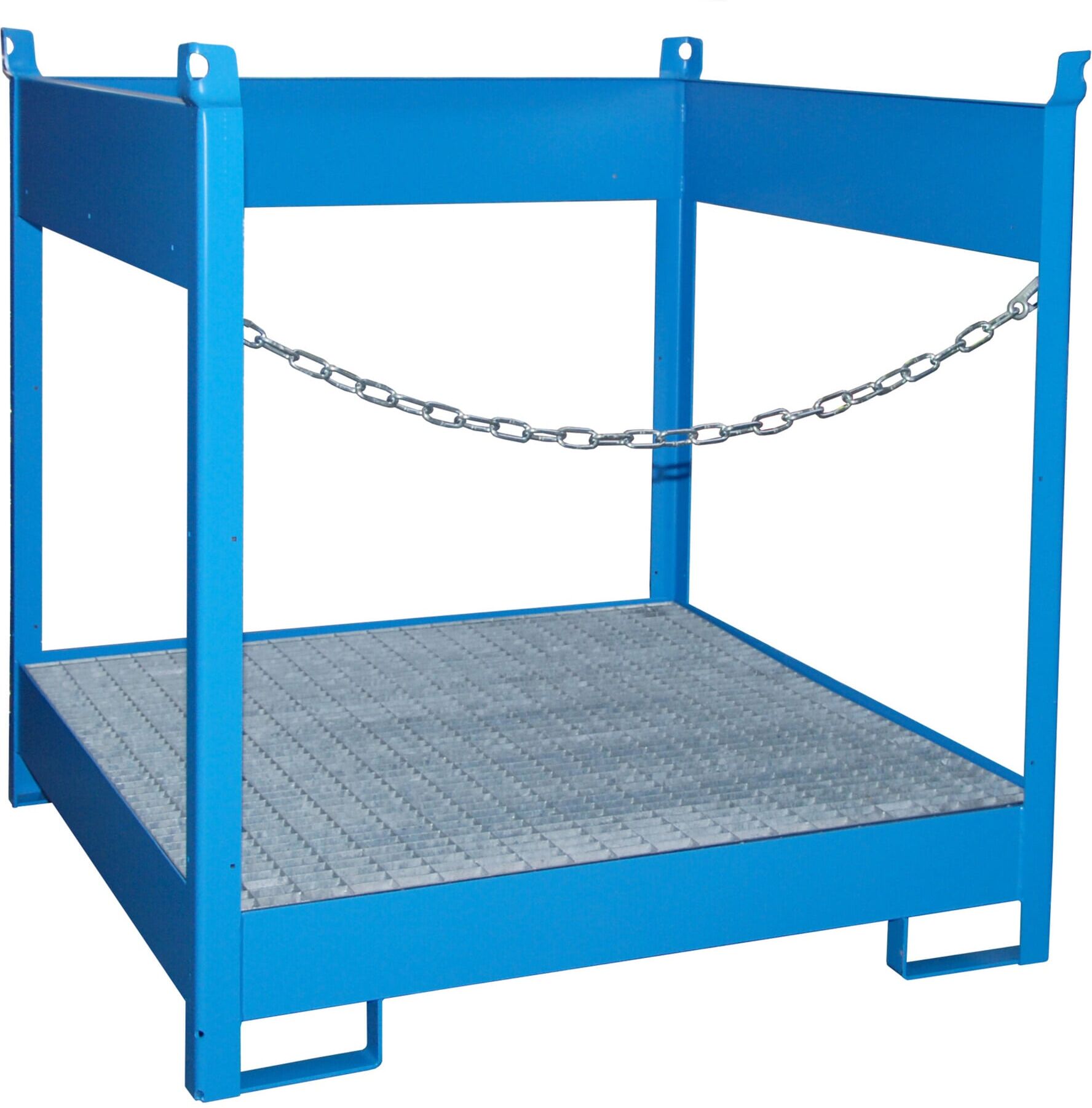 Bauer Südlohn Fass-Stapelpalette FSP-4, lackiert, Lichtblau (4442-05-0000-5012)