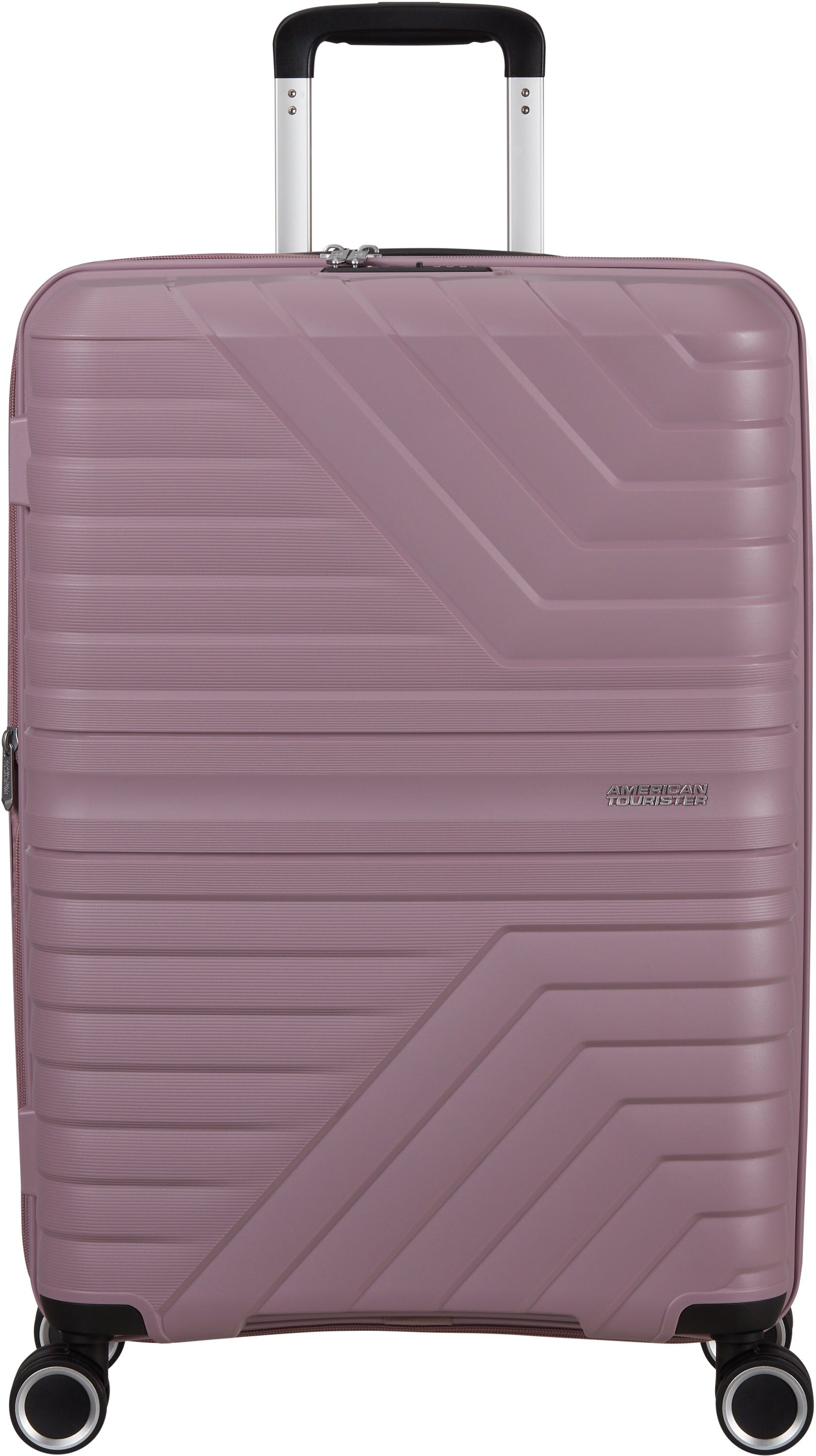American Tourister Flytwist 67cm 4-Wheel Expandable Suitcase - Frosted Blush