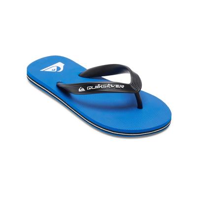Sandale QUIKSILVER "Molokai Core", Jungen, Gr. 4(36), blau (blau 1), Synthetik, Schuhe Sandale