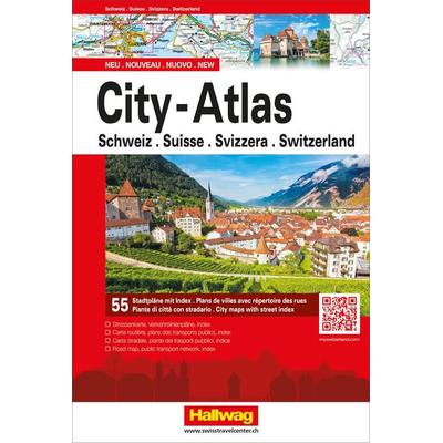 Hallwag Touring City-Atlas Schweiz, Gebundene Ausgabe von , Hallwag