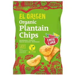 Kochbananen Chips - Chili Lime 80g