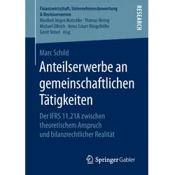 Anteilserwerbe an gemeinschaftlichen Tätigkeiten, Fachbücher von Marc Schild