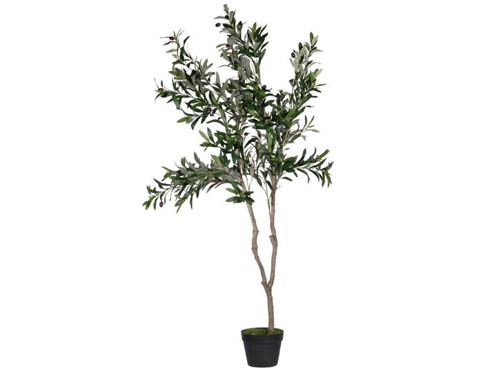 Paperflow Plante artificielle verte - Olivier en pot pour décoration intérieur - Hauteur 155 cm