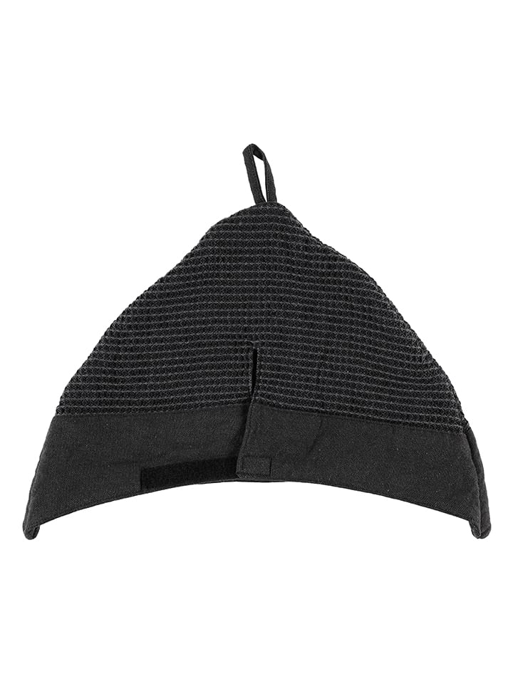 Rento Saunahut ''Kenno'' in Schwarz/ Grau - (B)40 x (H)32 cm - onesize