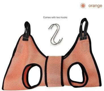 Uplifted Finds Pet Grooming Hammock Helper For Cats And Dogs m gold