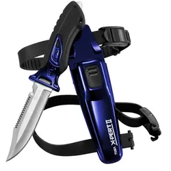 Tusa X-Pert II - spitz zulaufende Klinge - Blau
