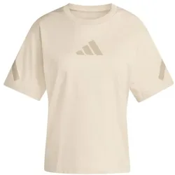 adidas Z.N.E. T-Shirt Damen - beige - S