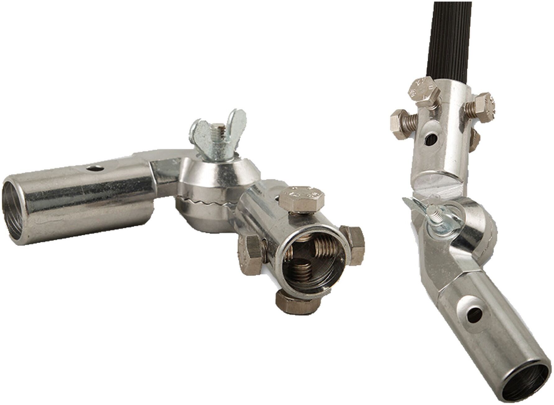 Axis Line Alu-Gelenk-Adapter mit 4 Edelstahlschrauben M8