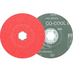 PFERD TOOLS COMBICLICK Keramikkorn Fiberscheibe für Edelstahl - 64193006