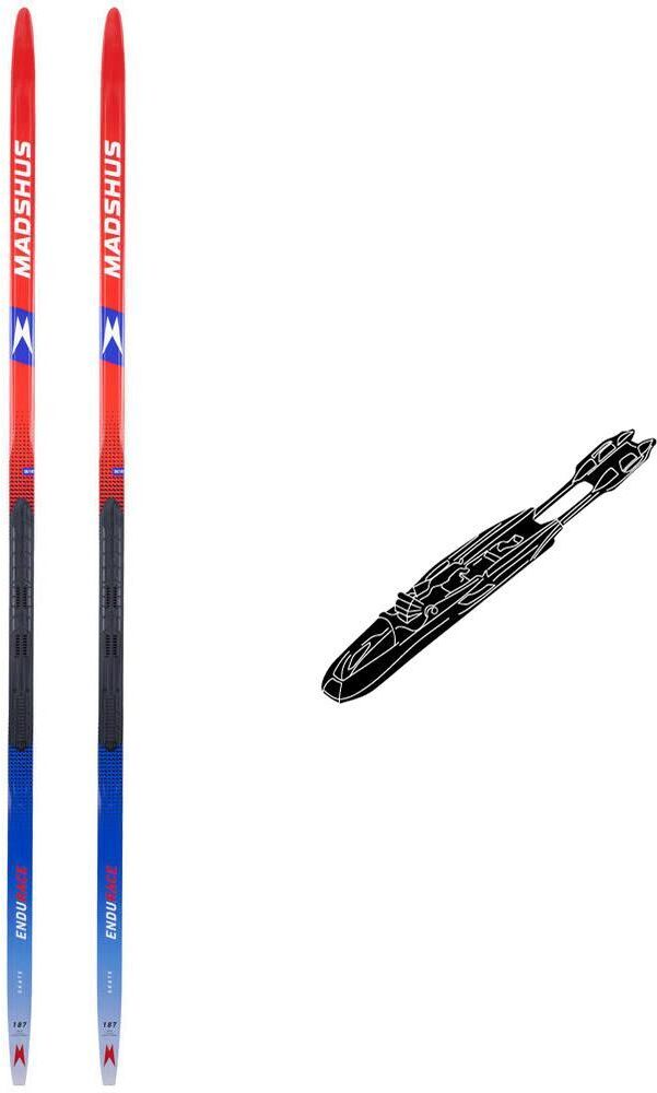 Madshus  - Pack Ski Nordique Endurace Skate - 187 + Performance Skate - Ski Nordique