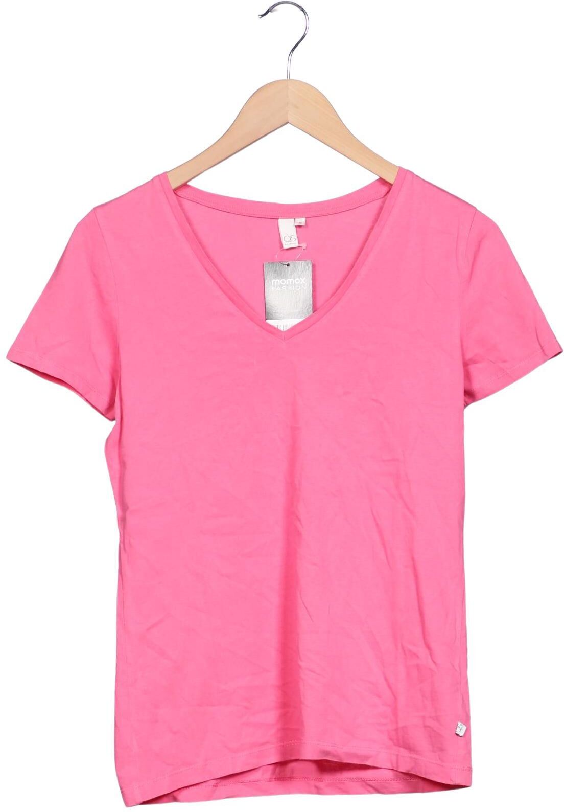 S. Oliver Damen T-Shirt, Pink, Gr. S, Baumwolle - Second Hand