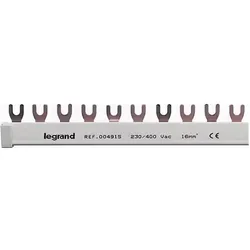 Legrand, Verteilerschrank Zubehör, LEG 004915 Gabelkammschiene 3p+N/6TE Zub. Lexic