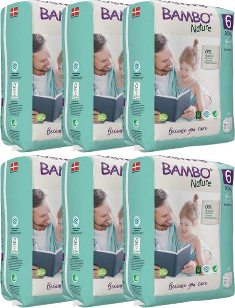 Bambo Nature 6 Pack 6x20 unidades