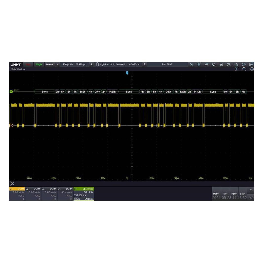 Uni-T MSO7000X-SENT Mess-Software Upgrade (191501400014)