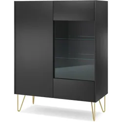 VITRINE in Graphitfarben