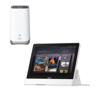 eufy Smart Display E10 + eufy HomeBase™ S380 White