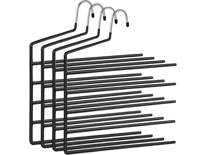 Hosenbügel Mehrfach Bügel Platzsparend 4er Set
