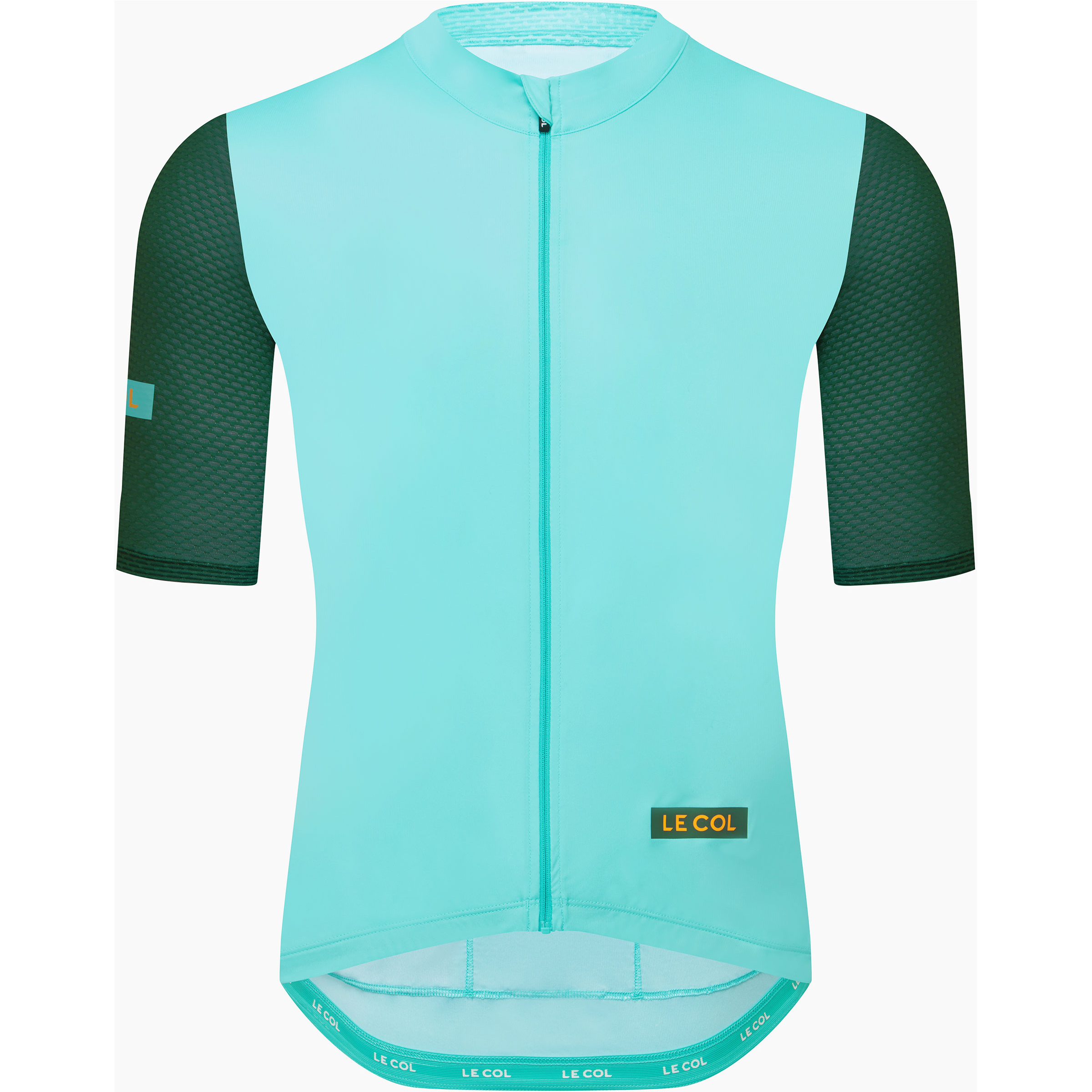 Le Col Sport Lightweight Trikot Herren Radtrikots tuerkis Größe L Gravel | Rennrad Schnell trocknend