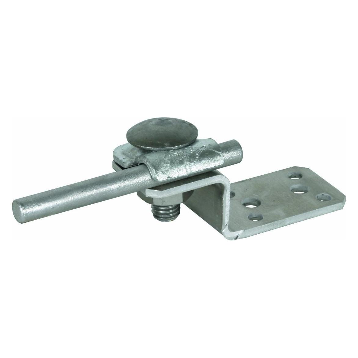 Dehn Lasche auf AL, mit 377100 Klemmbock Aluminium mit Klemmblock (10 mm, 6 mm, 7 mm, 8 mm, 9 mm) (377100)