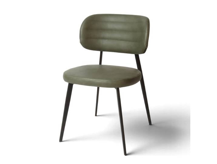 Chaise PRAGUE - Similicuir Vert BIS