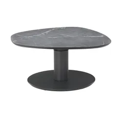 Couchtisch  Valda ¦ schwarz ¦ Maße (cm): B: 80 H: 38,5
