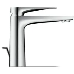 Duravit Tulum Waschtischarmatur TU1020001010 Ausladung 135mm, mit Zugstangen-Ablaufgarnitur, chrom