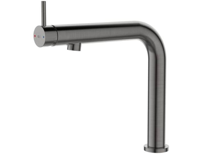 Essebagno Magic mitigeur évier gris gun métal
