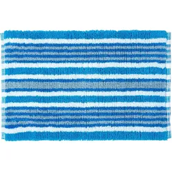 BADEMATTE 40/60 cm gestreift, Baumwolle