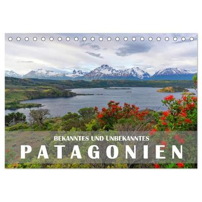 Bekanntes und Unbekanntes Patagonien (Tischkalender 2027 DIN A5 quer), CALVENDO Monatskalender