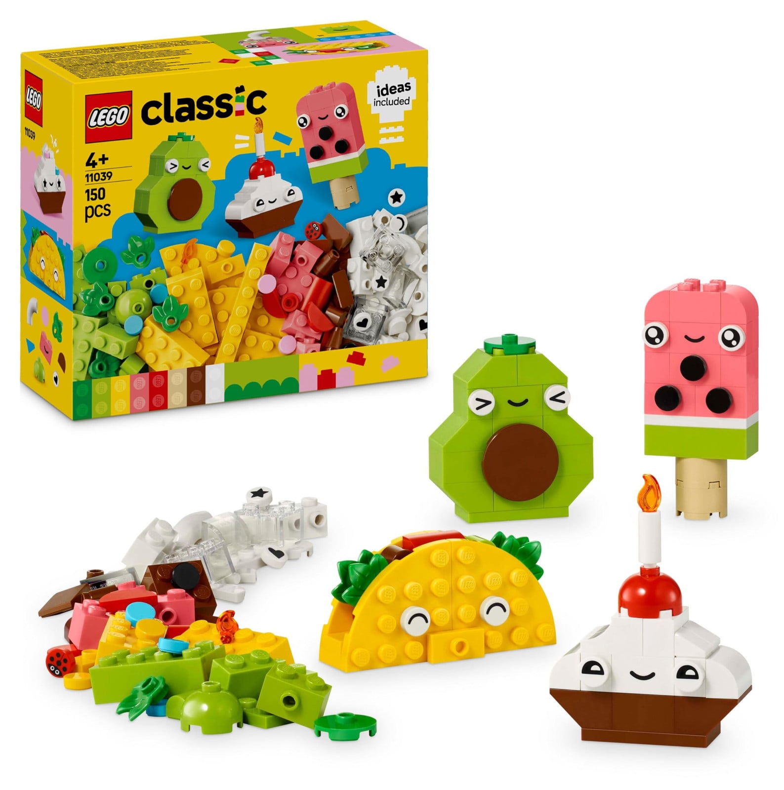 LEGO Classic Creatieve Voedselvrienden 11039