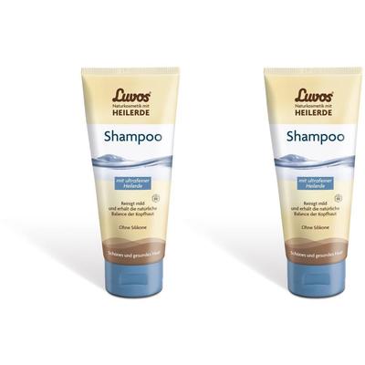 Luvos Naturkosmetik mit Heilerde Haarshampoo x2 2x200 ml Shampoo