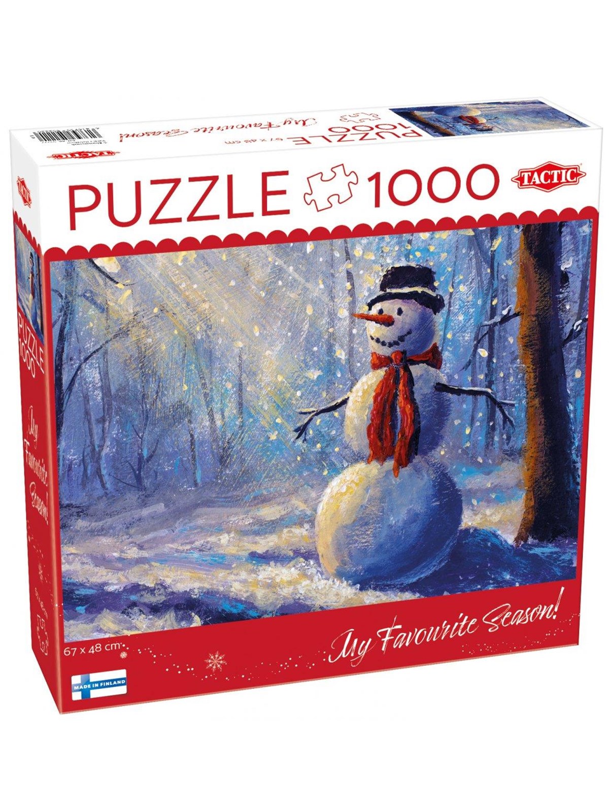 Tactic Happy Snowman 1000 pcs puzzle