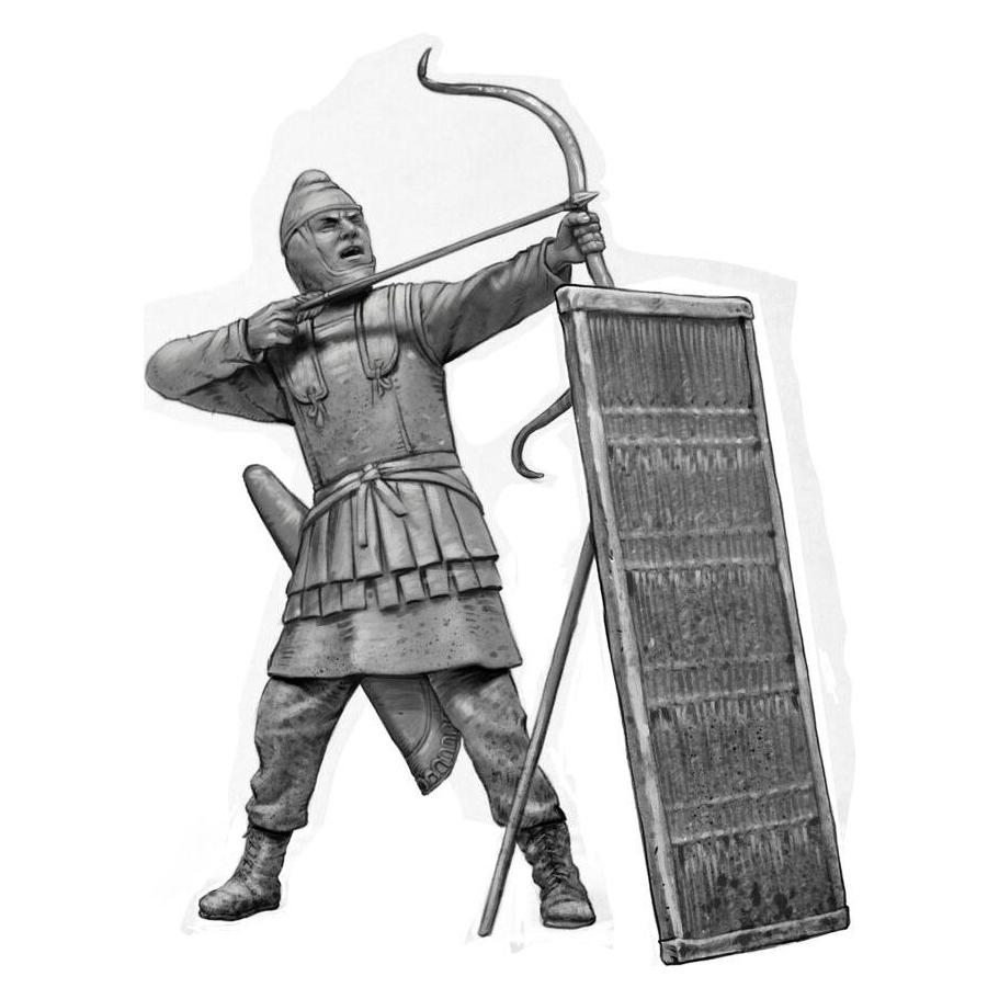 Master Box Greco-Persian Wars Series. Kit No. 10. Persian Heavy Infantryman (32020)