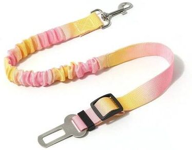 Inspire Essentials Adjustable Dog Car Seat Belt Safety Leash Gradient Pet Travel Restraint b