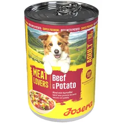 Josera Meat Lovers Menu Beef & Potato 6x400 g