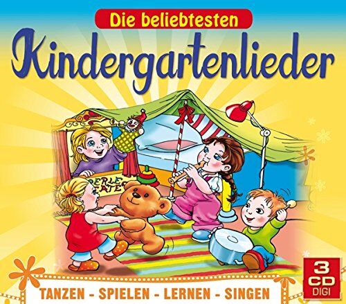 Various - Die beliebtesten Kindergartenlieder zum Tanzen, Spielen, Lernen und Singen - Preis vom 27.09.2026 03:53:48 h