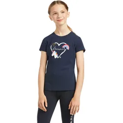 ARIAT Kinder T-Shirt SOMEDAY navy mit Pony Grafik, Größe: L