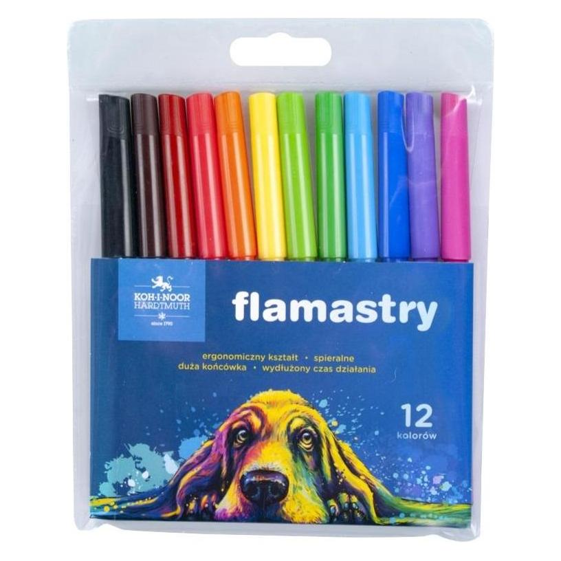 Koh-i-Noor Marker 7710/2AB 12 Farben Hund (54626919)