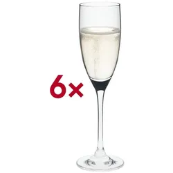 Rona Sektkelch Champagne flute 07 Ratio 150 ml /-/ 0,1 l 6 Stück beige, 22 cm